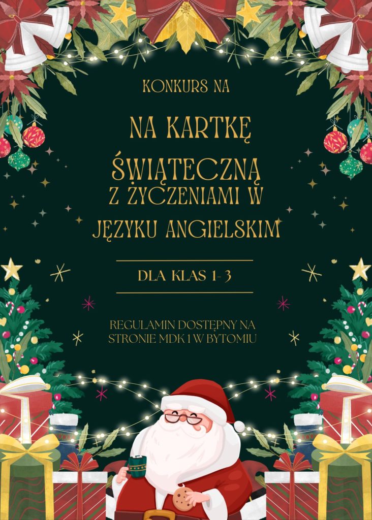 Konkurs na świąteczną kartkę z życzeniami w języku angielskim – WYNIKI